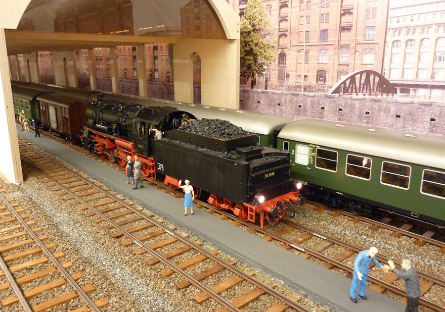 Bahnhofsbereich Dammtor im Nördlichen Teil