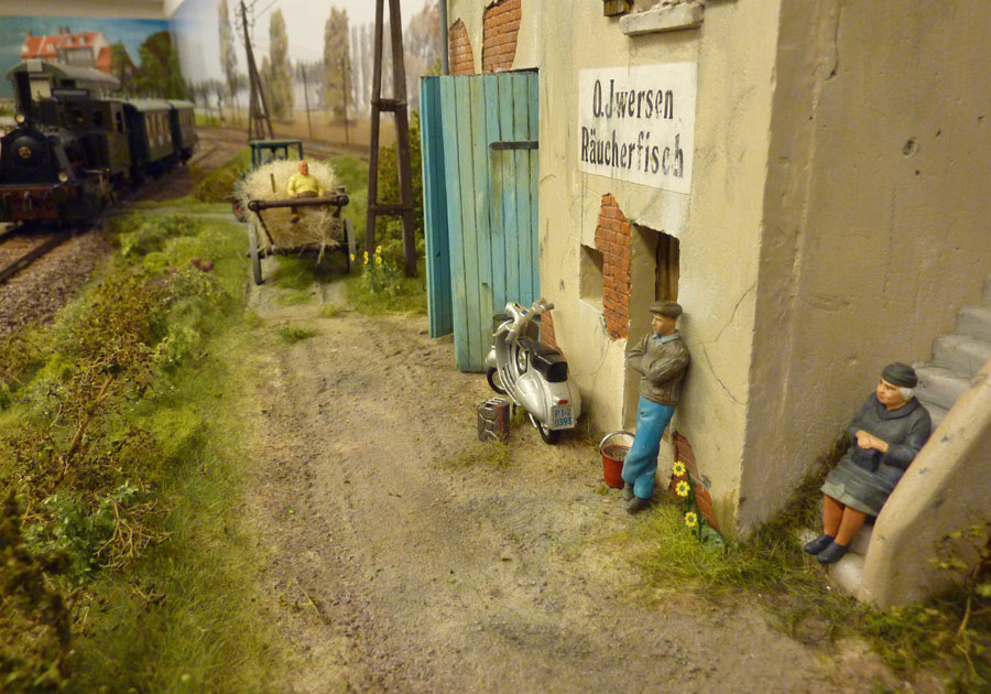 Detailaufnahmen im südlichen Teil