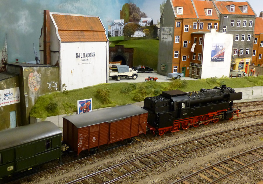 Fahrstrecke östlicher Teil