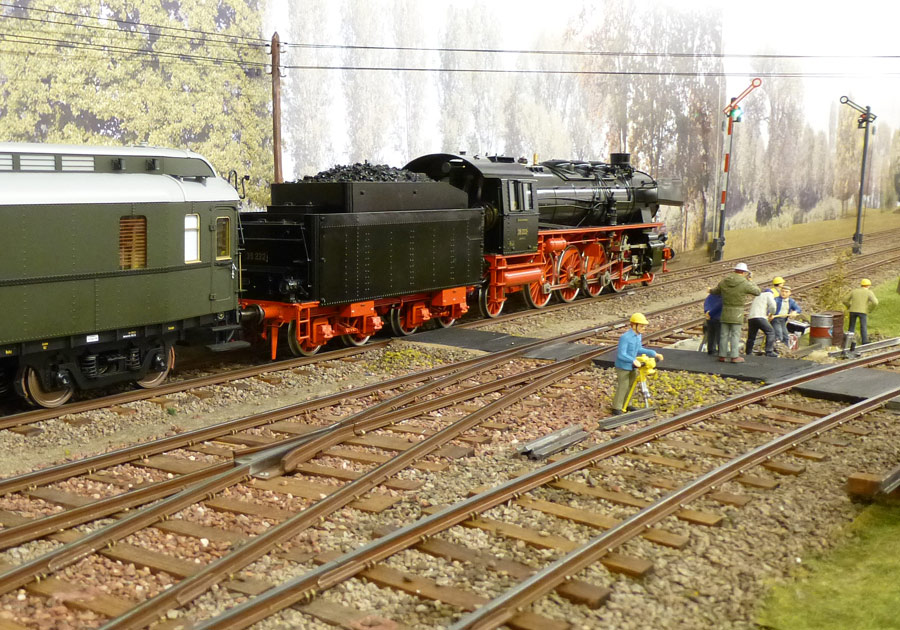 Fahrstrecke südlicher Teil