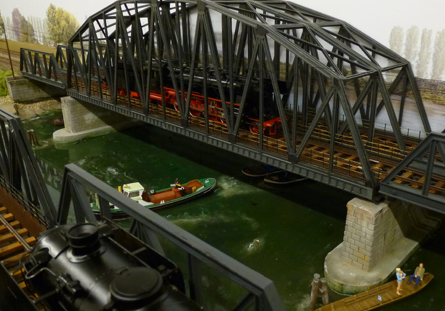 südlicher Brückenbereich Elbüberführung