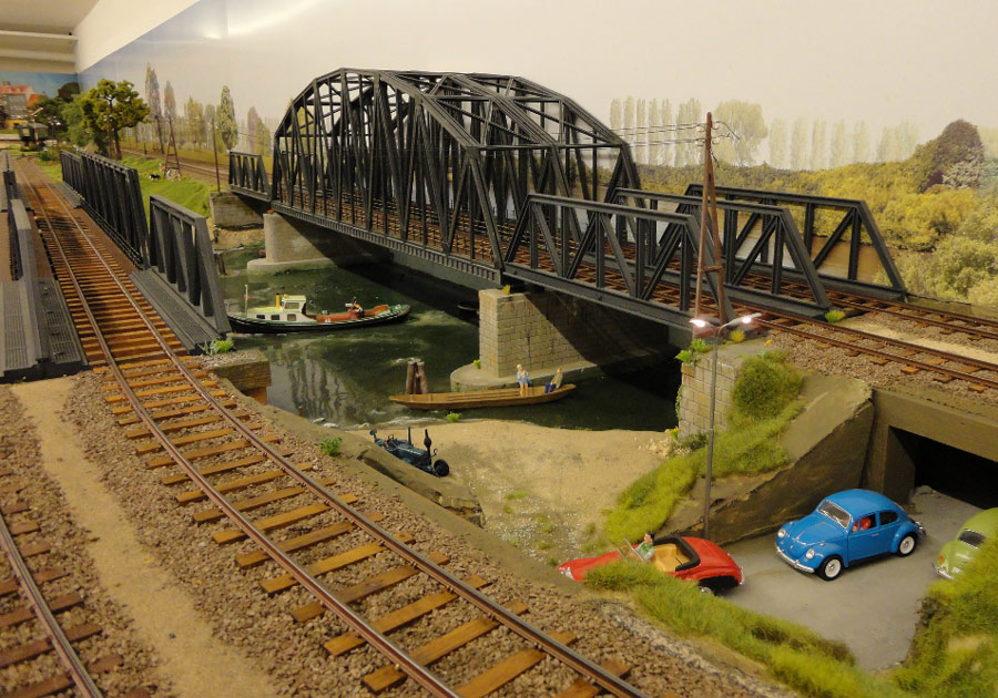 südlicher Brückenbereich Elbüberführung