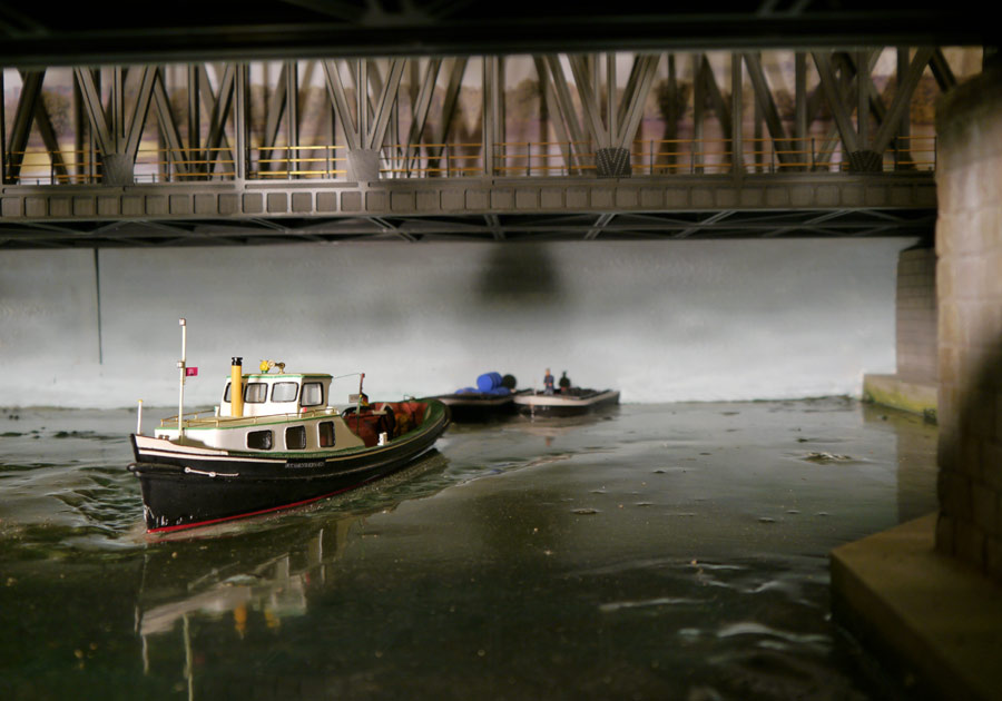 südlicher Brückenbereich Elbüberführung